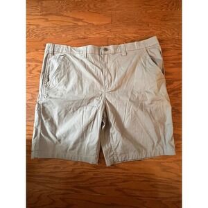 Women's Lincoln Outfitters Khaki Shorts 46W 11" Long Good To Very Good Condition